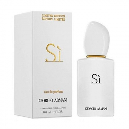 Копия Giorgio Armani Si White Limited Edition Woman, edp., 100 ml (белый)
