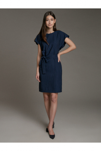 #94598 Платье (Emka Fashion) темно-синий