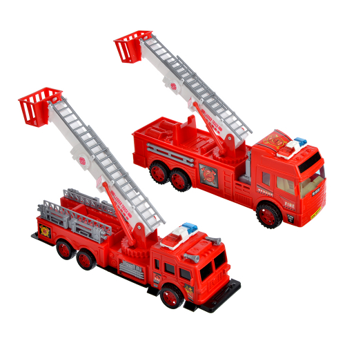 ИГРОЛЕНД Пожарная машина 32, 5см, инерционная, пластик, 33, 5х9, 3х8см