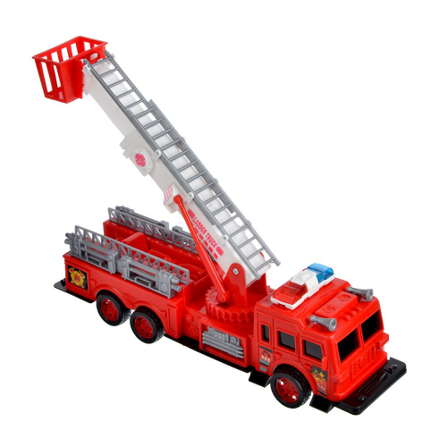ИГРОЛЕНД Пожарная машина 32, 5см, инерционная, пластик, 33, 5х9, 3х8см