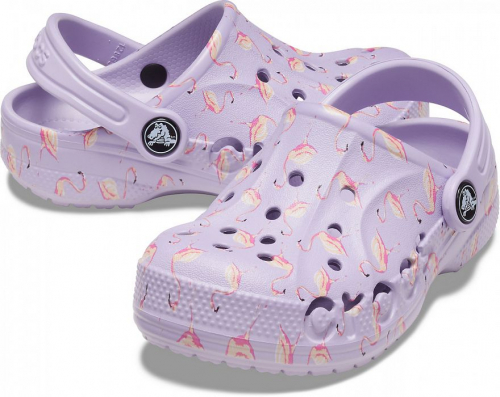 обувь детская Baya Seasonal Printed Clog K  Lavender