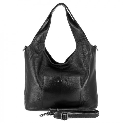 Женская кожаная сумка 89006 BLACK