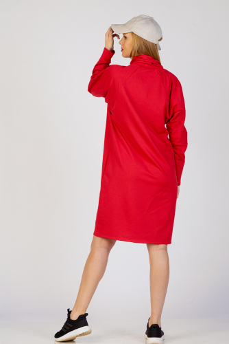 Платье П 276 (Красный)