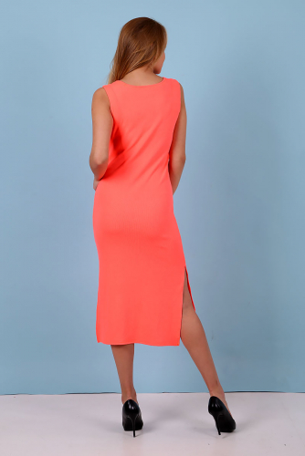 Платье П 007 (Оранжевый)
