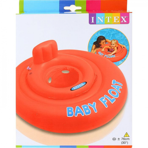 Круг для плавания My Baby float, с сиденьем, d=76 см, от 1-2 лет, 56588EU INTEX