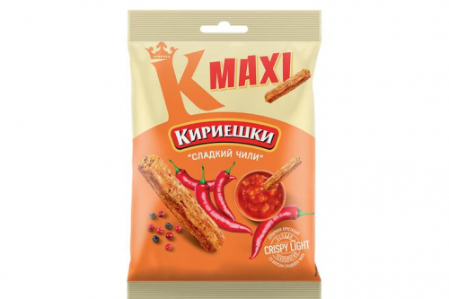 «Кириешки Maxi», сухарики со вкусом сладкого чили, 60 г