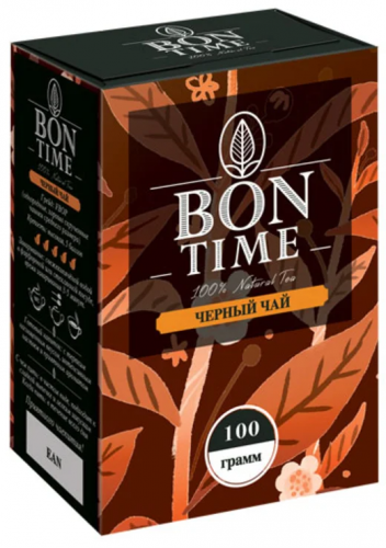 «Bontime», чай черный, 100 г