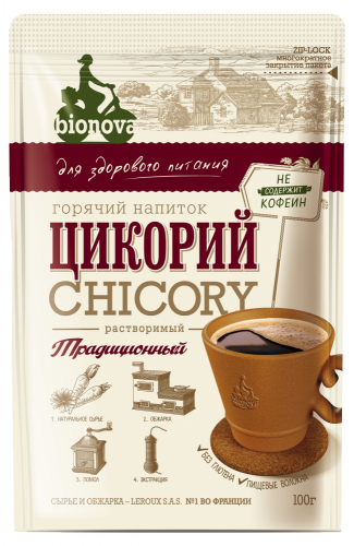 Цикорий растворимый Bionova® традиционный 100г