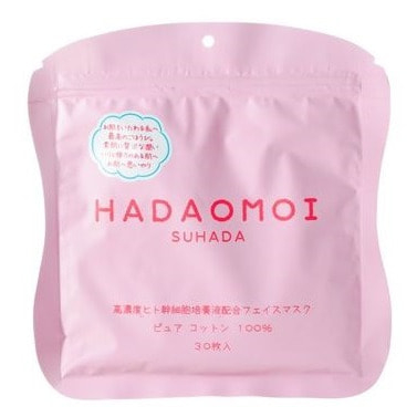 HADAOMOI SUHADA Увлажняющая и питающая маска для лица, со стволовыми клетками, 30шт. 1/50