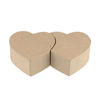 Заготовка для декорирования Love2art PAM-058 коробочка-сердца папье-маше 20 x 11.5 x 5 см СК/Распродажа .