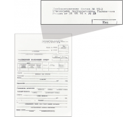 Бланк бухгалтерский Расходный кассовый ордер А5, 100 листов, форма №КО-2 (130005)
