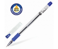 Ручка шариковая BRAUBERG OLP007, чернила на масляной основе, корпус с грипом, 0,7 мм, синяя, 141701