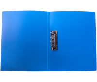 Папка с зажимом OfficeSpace, FC2_308, 14мм, 450мкм, синяя 158504