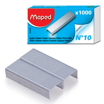 Скобы №10, 1000 шт. MAPED 324105, 223135