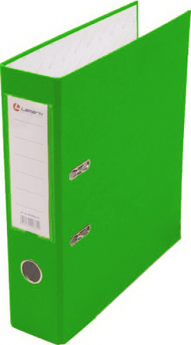 Папка-регистратор 50 мм с арочным механизмом, обложка ПВХ, светло-зеленый(салатовый) LAMARK