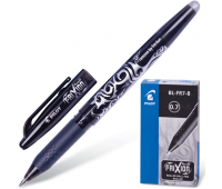 Ручка ПИШИ-СТИРАЙ шариковая черная с резиновым упором, толщина письма 0,35 мм PILOT BL-FR7 