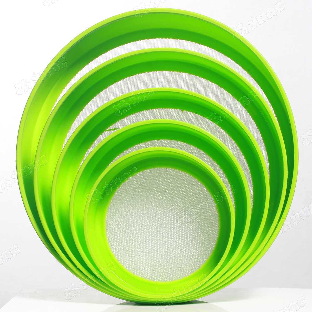 Сито НАБОР 5шт д/муки 24/21/18/15/13 пластик NA1146(48)