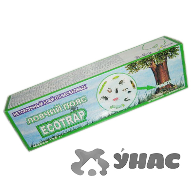 ЭКОТРАП Ecotrap ловчий пояс клей туба 135г х25/50