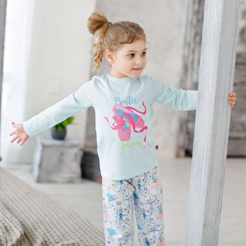Пижама джемпер+брюки 'Маэстро' для девочки 362У-161г