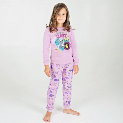 Пижама джемпер+брюки 'Angry Birds' для девочки 356АБ-161ф