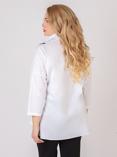 Блуза #146222Белый