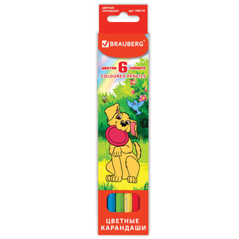 Карандаши цветные BRAUBERG