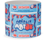 Бумага туалетная без втулки (эконом), ш/к 54801,50095, Добрый моток 123311