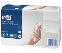 Полотенце бумажное TORK Xpress Advanced, 2сл, белый, 23,4х21, Multifold, (дисп.600282) АРТ.471105/471117