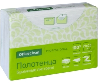 Полотенца бумажные лист. OfficeClean 