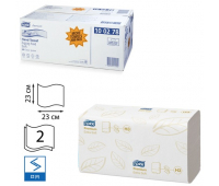 Полотенце бумажное Tork Premium 100278 200 листов, 2-слойное, ZZ-сложение , белое