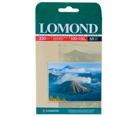 Фотобумага LOMOND д/струйной печати 10*15см, 230г/м, 50л., односторонняя, глянцевая 0102035, 360390