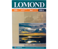 Фотобумага LOMOND для струйной печати, А4, 120 г/м2, 100 л., односторонняя, матовая, 0102003 360333/027699