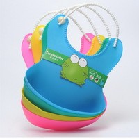 Слюнявчик силиконовый Nicole Baby