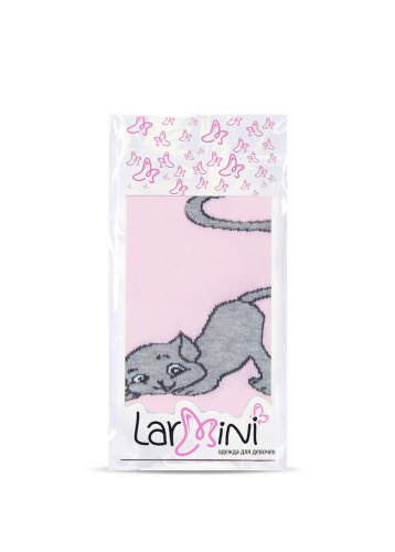 LARMINI Легинсы LR-L-CAT-000001, цвет розовый