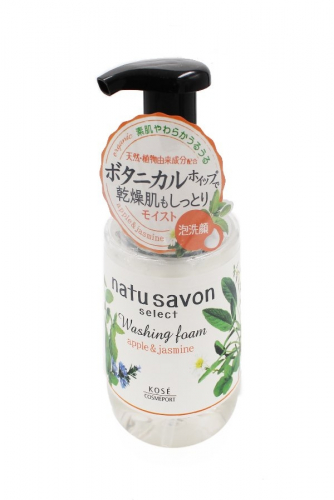 JP/ Softymo Natu Savon Select Moist Washing Foam Пенка для умывания 