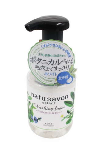 JP/ Softymo Natu Savon Select White Washing Foam Пенка для умывания 