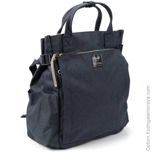 Женский текстильный рюкзак Anello АТ-С1225 Темно-Серый
