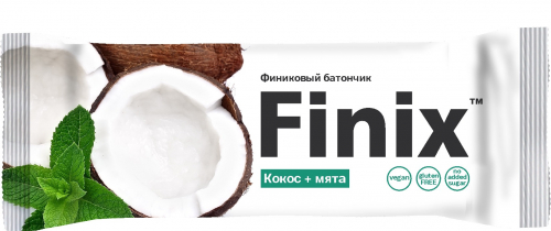 Финиковый батончик Finix кокос + мята