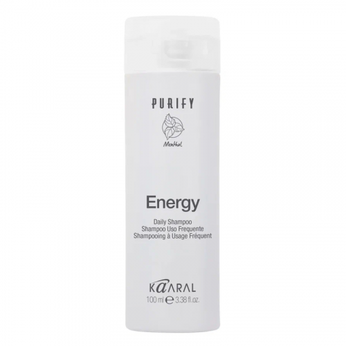 KAARAL Шампунь интенсивный энергетический с ментолом / Energy Shampoo PURIFY 100 мл
