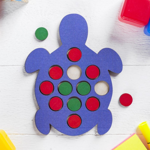 Мозаика «Черепаха» (головоломка) цвета МИКС
