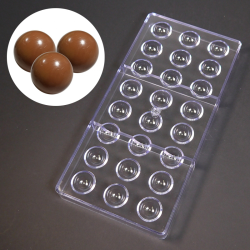 Форма для шоколада (поликарбонат) EMISFERO, Bake ware, 24 ячейки