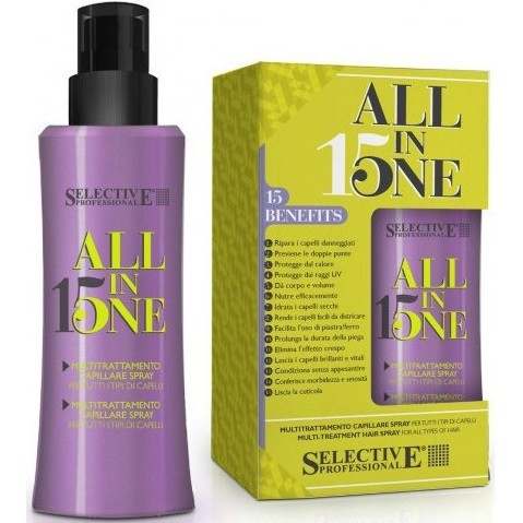 Selective All In Многофункциональная маска-спрей для всех типов волос One Spray 150 мл