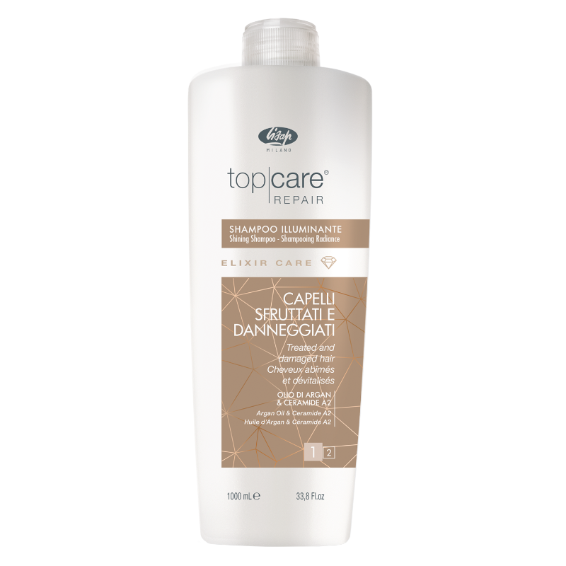 LISAP Шампунь-эликсир для восстановления и придания сияющего блеска / Elixir Care Shampoo 1000 мл