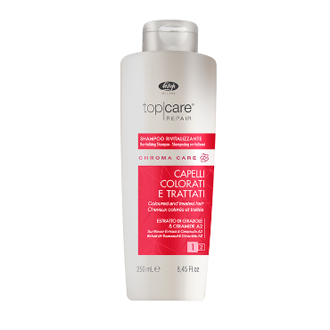 LISAP Шампунь оживляющий для окрашенных волос / Top Care Repair Chroma Care Revitalizing Shampoo 250 мл