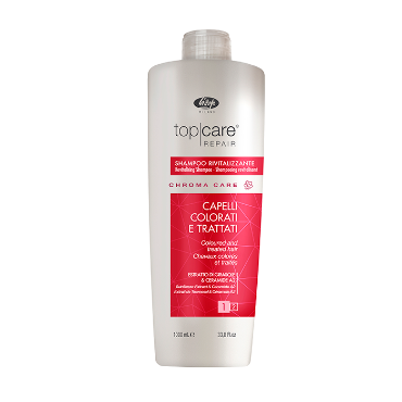 LISAP Шампунь оживляющий для окрашенных волос / Top Care Repair Chroma Care Revitalizing Shampoo 1000 мл
