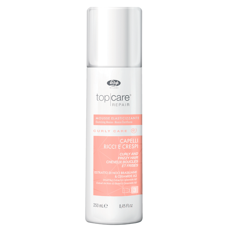 LISAP Мусс разглаживающий для вьющихся и непослушных волос / Тор Care Repair Elasticising Mousse Curly and Frizzy Hair 250 мл