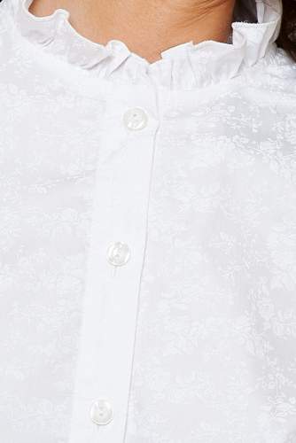 Блуза #199734Белый, молочный