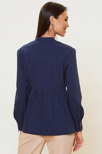 Блуза #205318Темно-синий