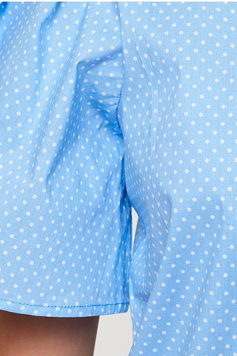 Блуза #199837Голубой