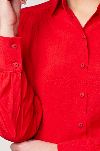Блуза #173685Красный
